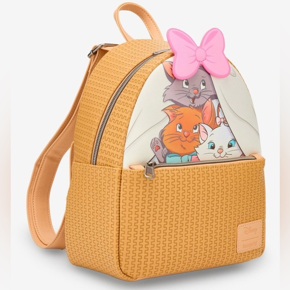 Loungefly Disney Aristocats Kittens in a Basket Backpack - Picture 2 of 6